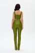 Delhi square collar crop top